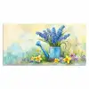 Gieter - Lavendel - Bloesems Muismat XXL klein -3d_leeg