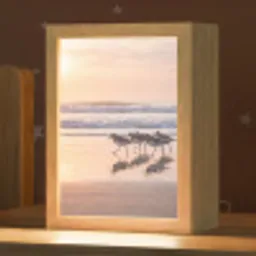 Zee - Vogels - Strand Light Box met kabel (Kinderlampje) klein -zzz_3d_website