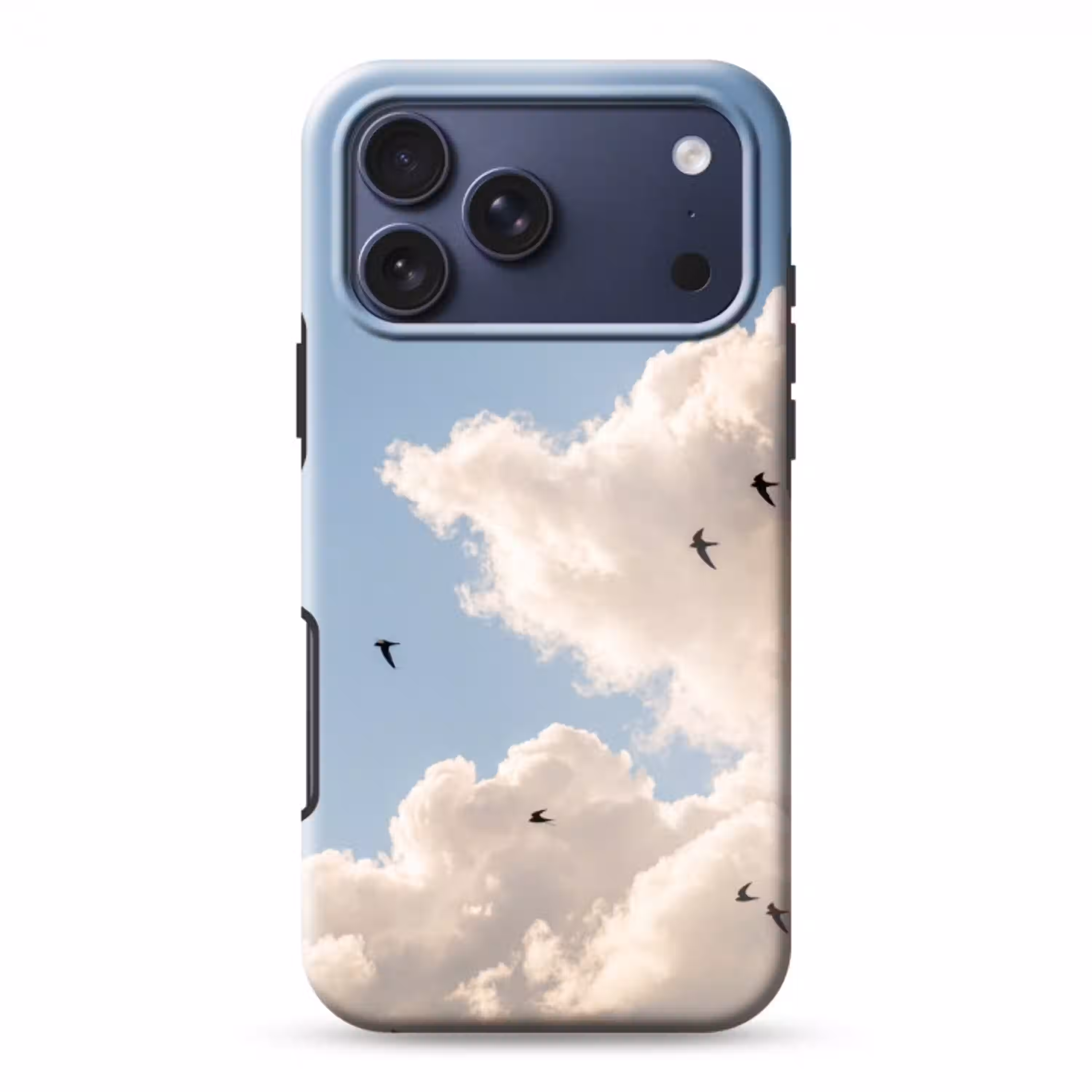 Vogel - Vlucht - Wolken - Natuur - Blauw Toughcase MagSafe Apple iPhone 17 Pro Max klein -3d