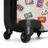 Retro disco cassettes patroon diverse kleuren NBS - Handbagage koffer - Volwassenen Unisex middel -wiel