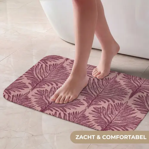 Varen - Patroon - Paars Badmat klein 997 -USP_ZachtNL