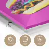 Hotdog - Roze - Retro plexiglas 5mm klein -sfeer2