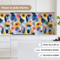 Creatief - Patroon - Kleurrijk keuken achterwand 2 middel 871 -sfeer4_DE