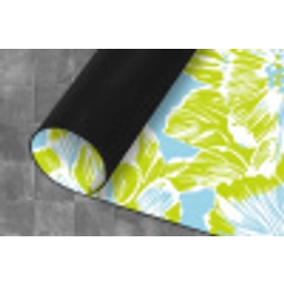 Modern - Bloemen - Groen Keukenloper - keukenmat middel 536 -closeup