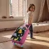 Liefdevolle dinosaurus Kinderkoffer - Roze klein -sfeer1
