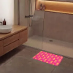 Ananas - Trendy - Roze Badmat klein 997 -sfeer2