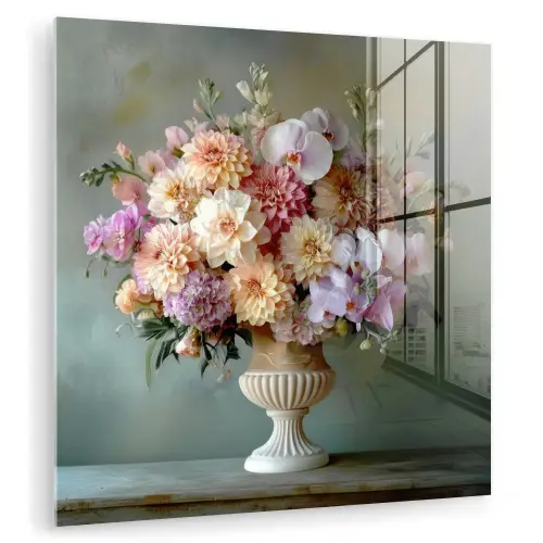 Orchidee - Boeket - Vaas - Bloemen plexiglas 5mm klein -zzzproduct_nieuw