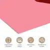 Dream - 3D - Rood - Roze poster papier klein -closeup_NL