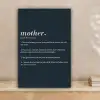 Mama definitie - Mother - Quotes - Spreuken canvas 2cm klein -sfeer1