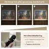 Auto - Skyline - Zon - Blauw Light Box met batterij (Wandlamp) middel -USP_dimbaarNL