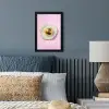 Ei - Disco - Ontbijt - Glitter fotolijst zwart zonder passe partout klein -sfeer3