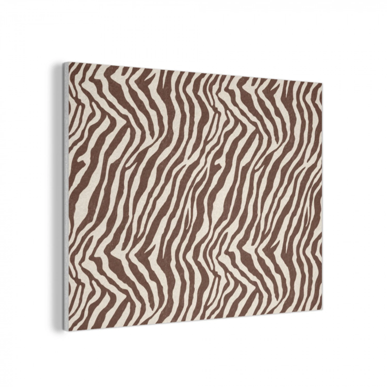 Zebra - Patroon - Zwart - Wit PET vilt klein 837 -3d