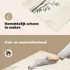 Japandi - Bamboe - Beige Inductie beschemer met haakjes klein -ky-schoon-nl