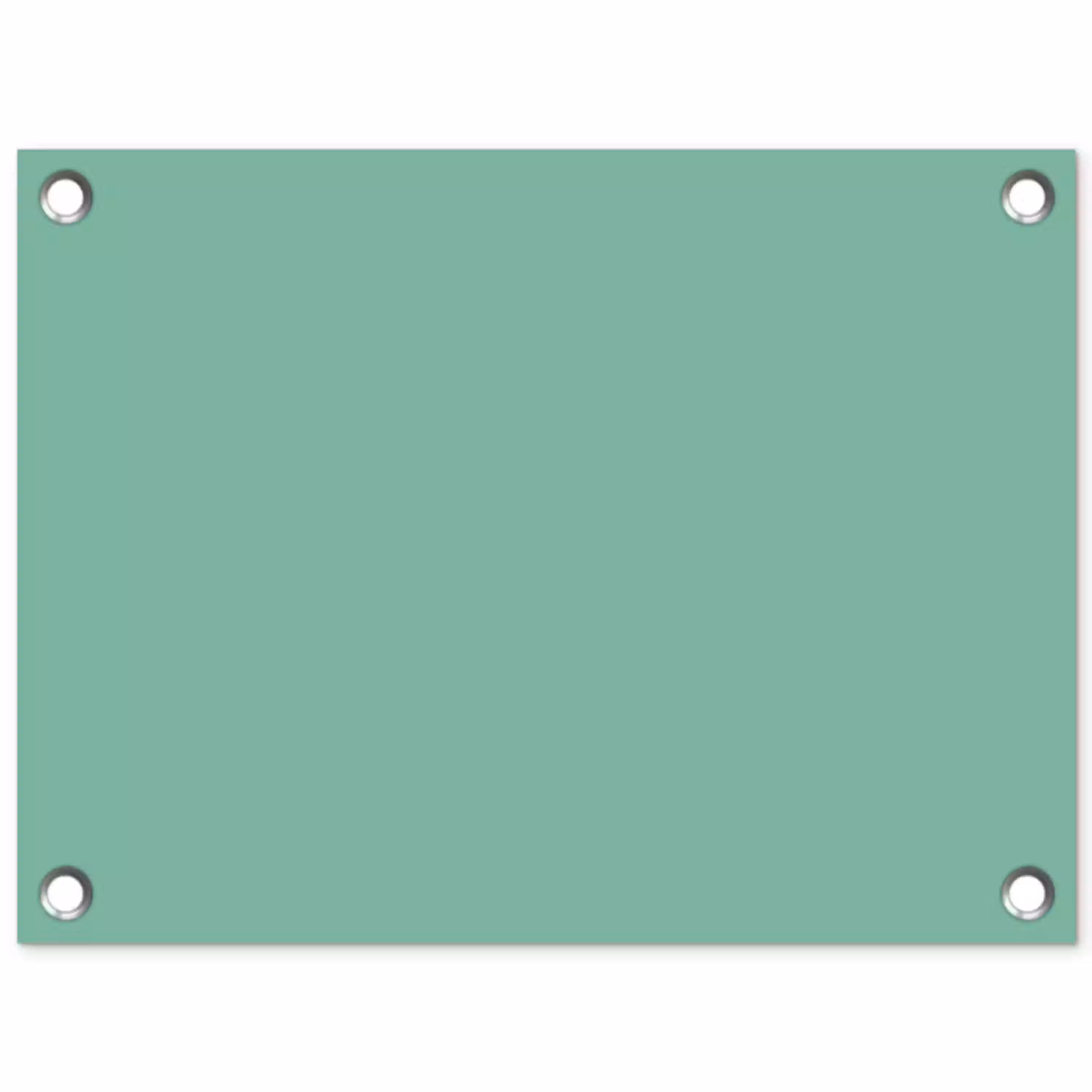 Ocean - Jade - Groen tuinposter los doek klein 239 -3d