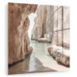 Rotsen - Zee - Zand - Kloof plexiglas 5mm klein -zzzproduct_nieuw