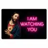 Man - Tekst - Neon Placemat vinyl groot -zzsfeer1_Kitchenyeah-website