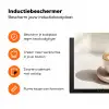 Cappuccino - Schuim - Schotel - Beige Inductie beschermer vinyl 3mm klein -zzzzzzz-td-ups
