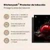 Kersen - Rood - Fruit - Water - Zwart Inductie beschermer vinyl 3mm middel -zzzzzzusp-haakje_ES