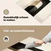 Geometrische - Vormen - Wit Inductie beschemer met haakjes klein -ky-schoon-nl