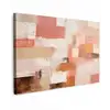 Kunst - Roze - Abstract canvas 2cm klein -z3d