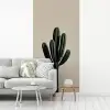 Cactus - Subtiel - Groen fotobehang vinyl groot -woonkamer