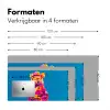 Muis - Kimono - Bloemen - Blauw Muismat XXL klein -sfeer5
