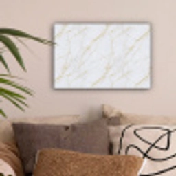 Wit - Marmer - Goud - Luxueus canvas 2cm klein 34 -sfeer1