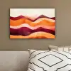 Abstract - Landschap - Golven canvas 2cm klein -sfeer3
