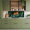 Paradijsvogel - Bloem - Exotisch keuken achterwand 2 middel -sfeer3