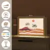 Palmbomen - Abstract - Zon - Heuvels Light Box met kabel (Tafellamp) klein -USP_websiteoverzichtNL