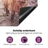 Schotse hooglanders - Licht - Lucht - Natuur Inductie beschermer vinyl 3mm middel -zzzzzzz-cc-onderkant