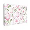 Patroon - Eieren - Roze - Pasen Tuinposter op houten frame 2 cm dik klein -3d