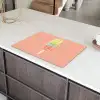 Waterijsje - Pasteltinten - Minimalistisch Inductie beschermer vinyl 3mm klein -sfeer8