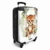 Levi luipaard Koffer - NBS - Handbagage middel -productfoto_3d