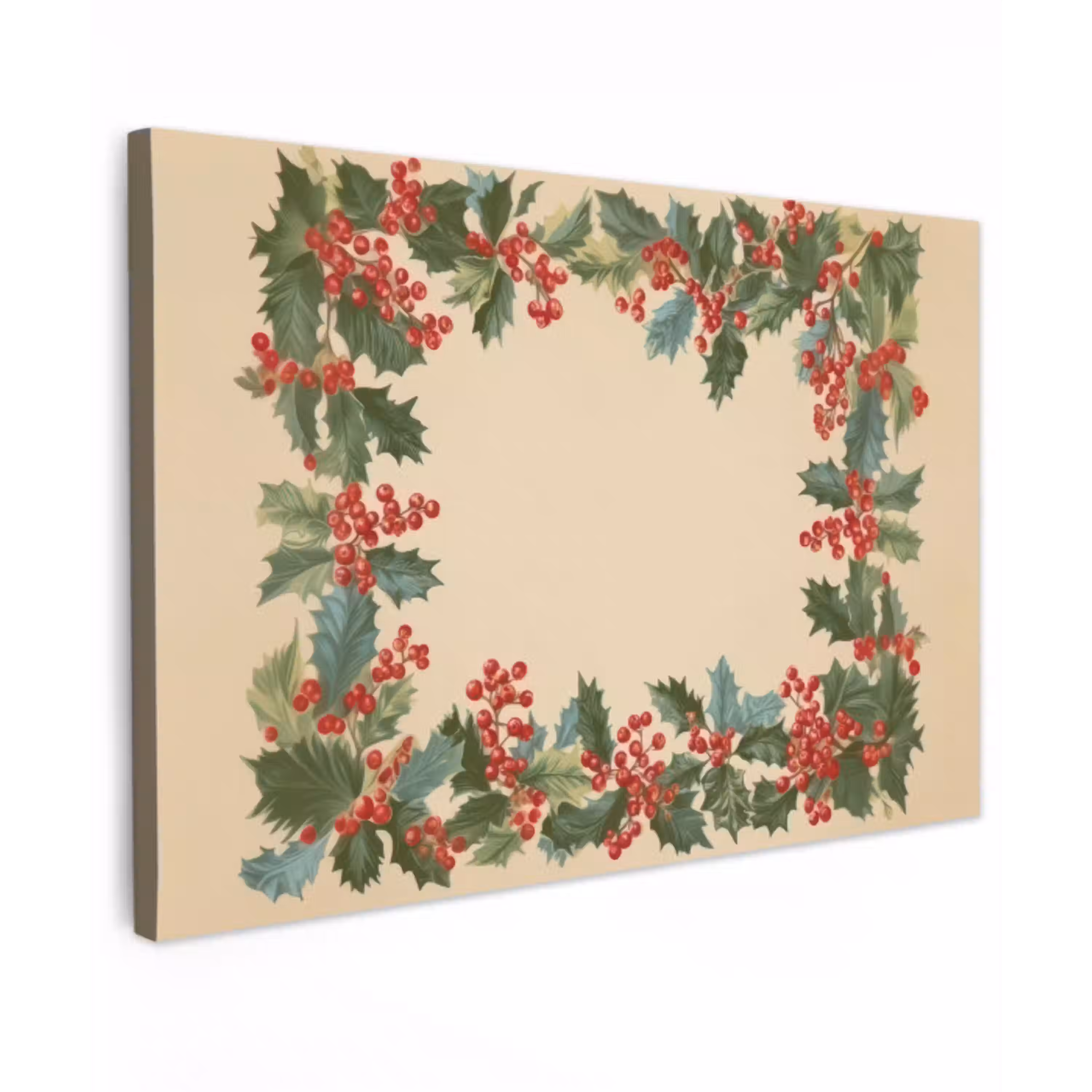 Hulstrand - Bessen - Beige canvas 2cm klein -z3d