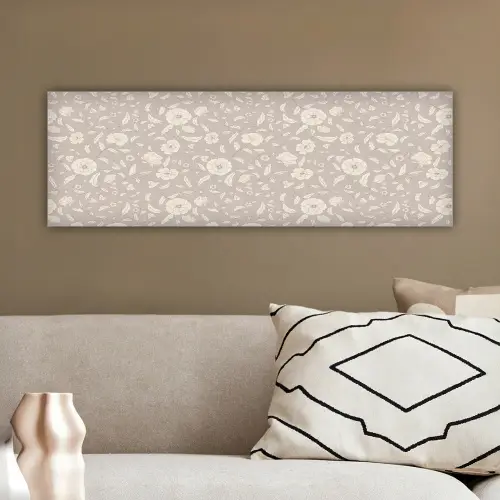 Bloemen - Blaadjes - Patroon canvas 2cm klein 828 -sfeer3