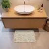 Zand - Golven - Beige Badmat klein 997 -sfeer1