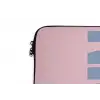 Nice - Paars - Roze laptophoes neopreen klein -detail