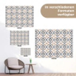 Bladvorm - Patroon - Kleurrijk tuinposter los doek klein 239 -Xsfeer9_DE