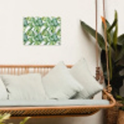 Bohemian - Bladeren - Bloemen - Tropisch tuinposter los doek klein -sfeer7