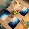 Zee - Vissen - Kleurrijk - Dynamisch Placemat vinyl groot -zzsfeer5_Kitchenyeah-website
