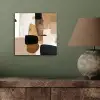 Vlakken - Abstract - Zwart - Strepen aluminium wit klein -sfeer2