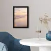 Strand - Branding - Wolken fotolijst zwart zonder passe partout klein -sfeer4