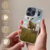 Schaap - Bloemen - Weide Telefoonhoesje iPhone 17 Pro klein -sfeer3_NL