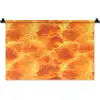 Bliksem - Storm - Oranje Wandkleed katoen klein 269 -zz3d