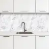 Klassiek - Marmer - Aders - Grijs keuken achterwand 2 middel 871 -3d