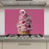 Softijs - Edelstenen - Roze - Hoorntje keuken achterwand spatscherm klein -3d_website