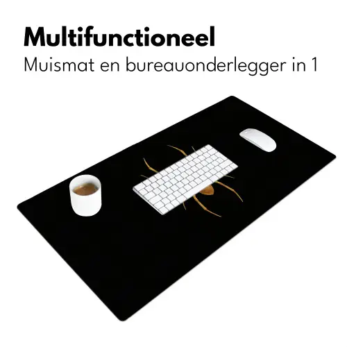 Spin - Goud - Minimalistisch - Poten Muismat XXL klein -sfeer4