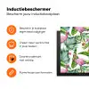 Bladeren - Flamingo - Bloemen - Jungle Inductie beschermer vinyl 3mm klein -zzzzzzz-td-ups