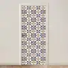 Klassiek - Patroon - Kleurrijk deurposter klein 289 -3d_beige